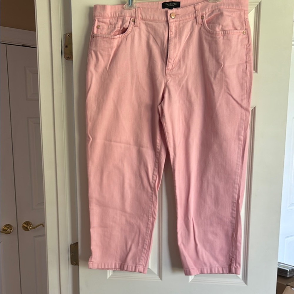Talbots Light Pink Denim Pants